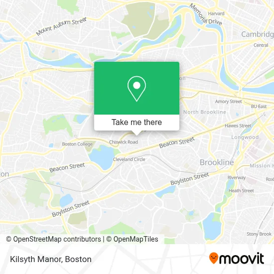 Kilsyth Manor map