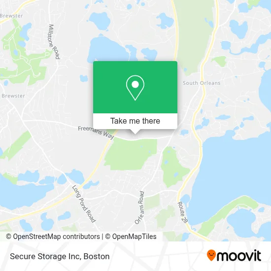 Secure Storage Inc map