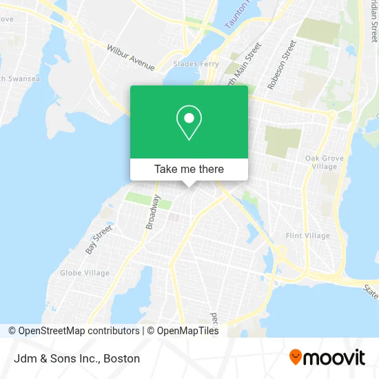 Jdm & Sons Inc. map