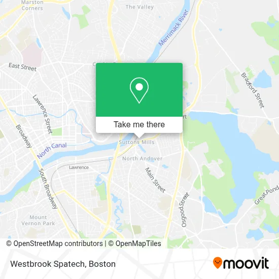 Westbrook Spatech map