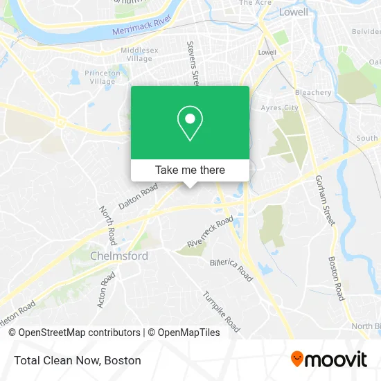 Total Clean Now map