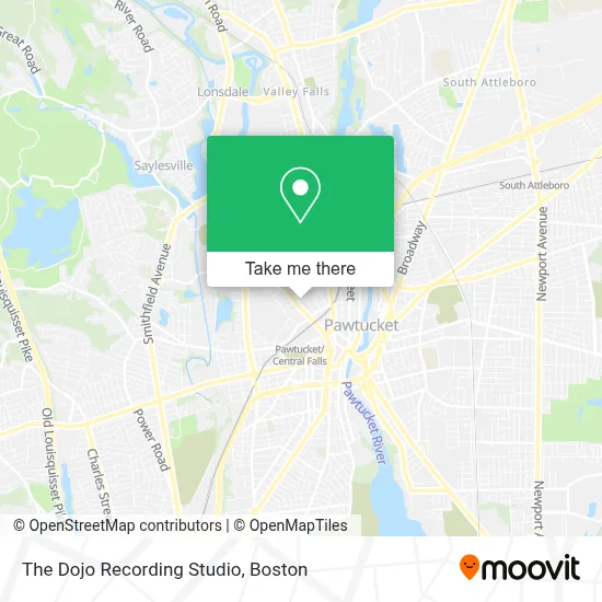 The Dojo Recording Studio map