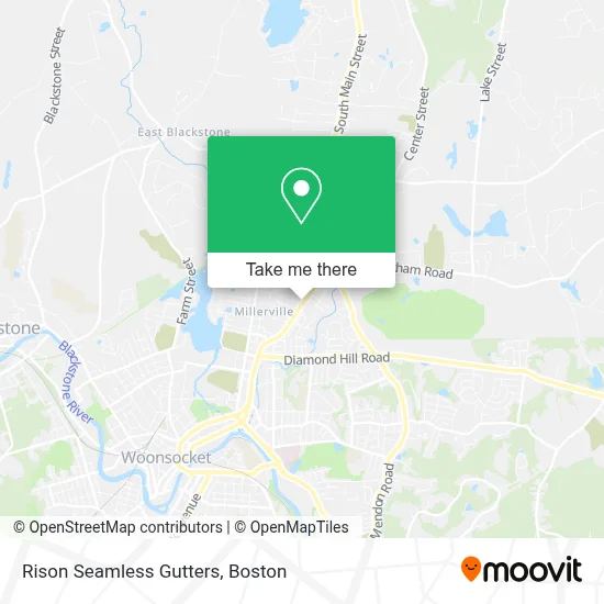 Rison Seamless Gutters map