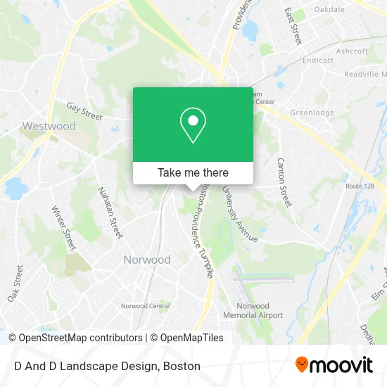 D And D Landscape Design map