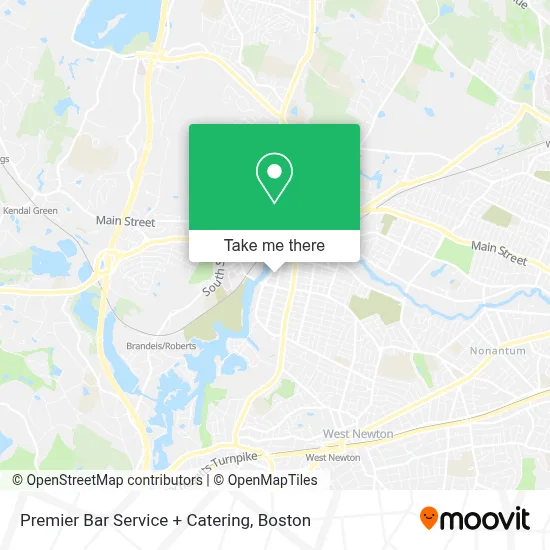 Premier Bar Service + Catering map