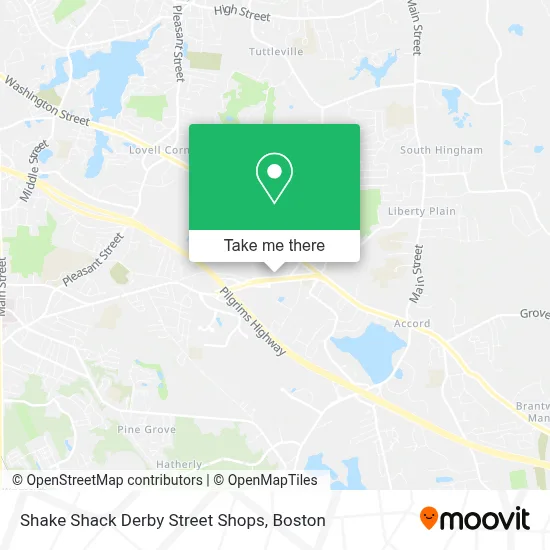 Shake Shack Derby Street Shops map