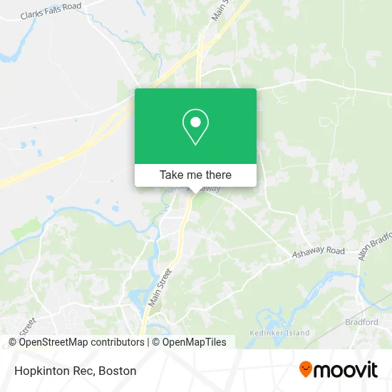 Hopkinton Rec map