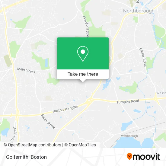 Golfsmith map
