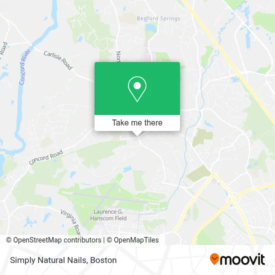 Simply Natural Nails map
