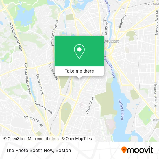 The Photo Booth Now map