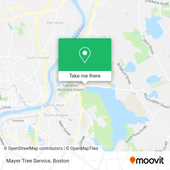 Mayer Tree Service map