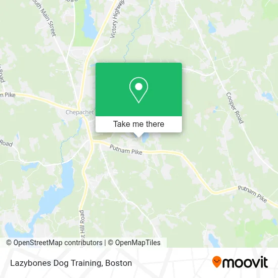 Lazybones Dog Training map