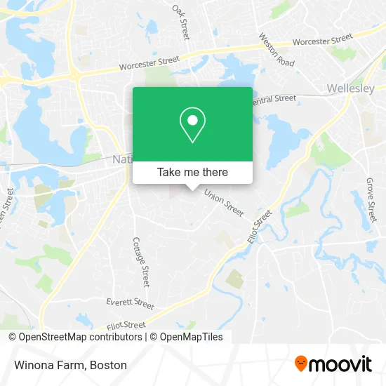 Winona Farm map