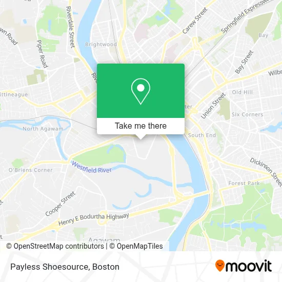 Payless Shoesource map