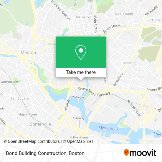 Bond Building Construction map