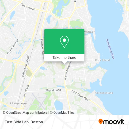East Side Lab map