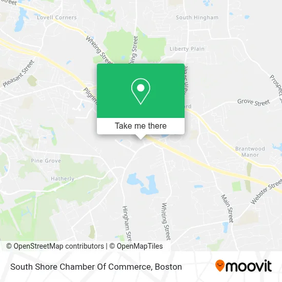 South Shore Chamber Of Commerce map