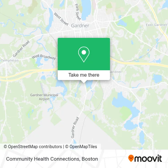 Community Health Connections map