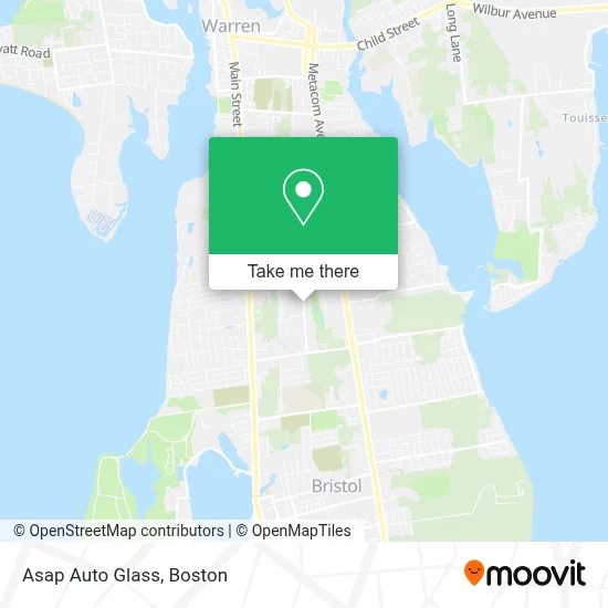 Asap Auto Glass map