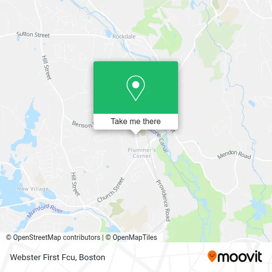 Webster First Fcu map