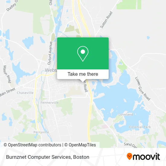 Burnznet Computer Services map