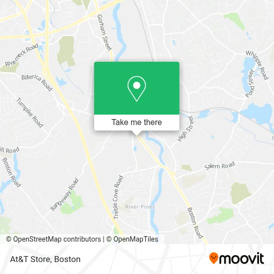 At&T Store map