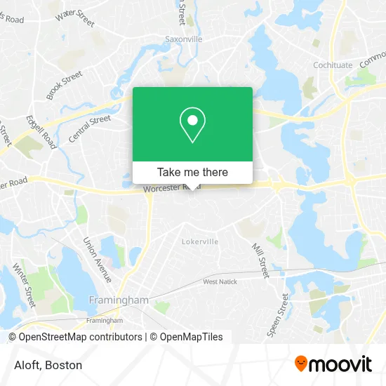 Aloft map