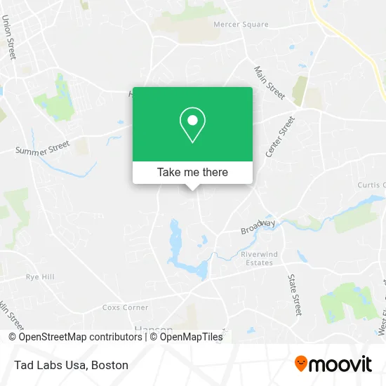 Tad Labs Usa map