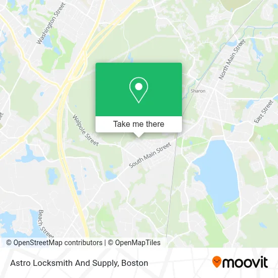 Astro Locksmith And Supply map