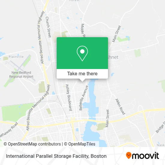 International Parallel Storage Facility map