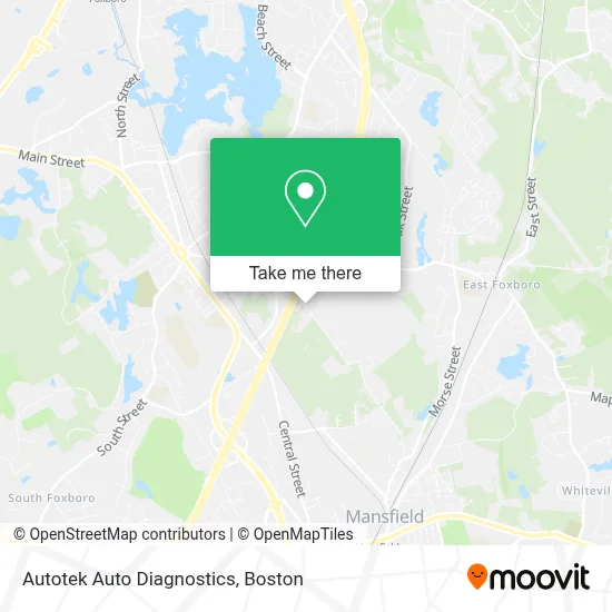 Autotek Auto Diagnostics map