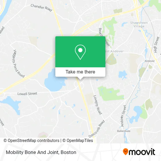 Mobility Bone And Joint map