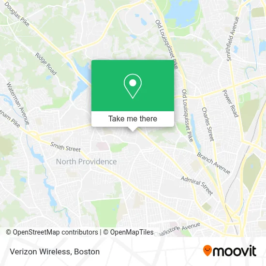 Verizon Wireless map