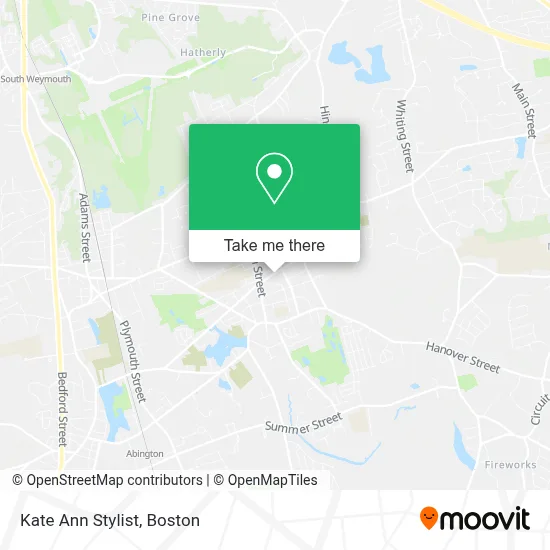 Kate Ann Stylist map