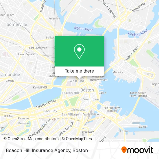 Beacon Hill Insurance Agency map