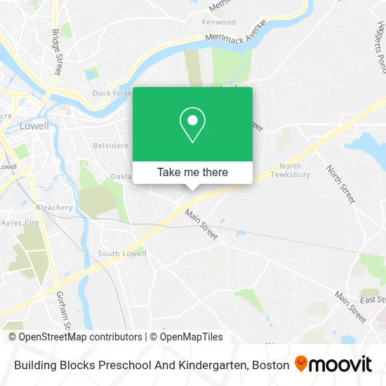 Building Blocks Preschool And Kindergarten map
