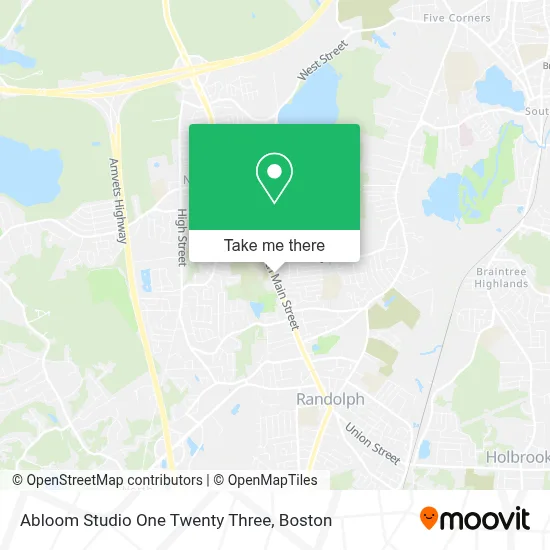 Abloom Studio One Twenty Three map