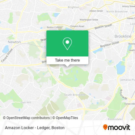 Amazon Locker - Ledger map