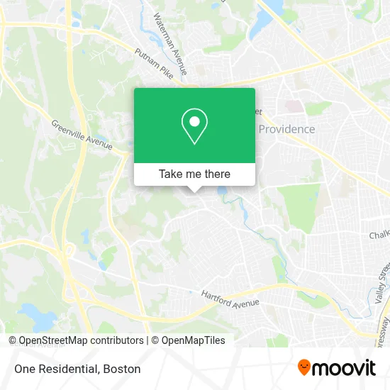 One Residential map