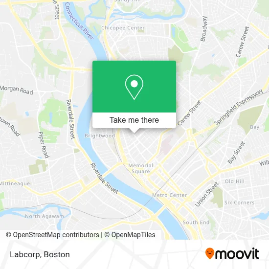 Labcorp map