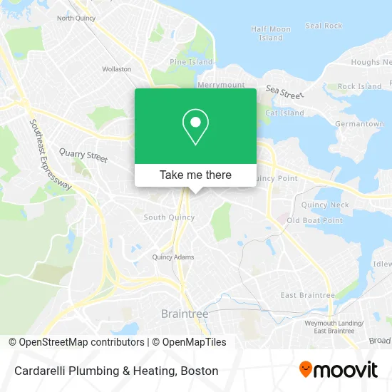 Cardarelli Plumbing & Heating map