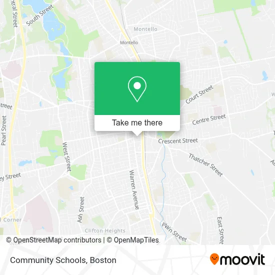 Community Schools map