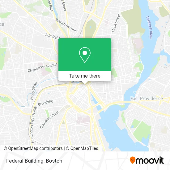 Federal Building map