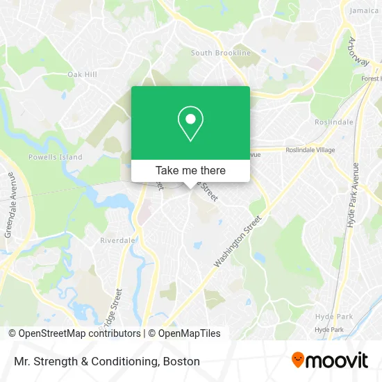 Mr. Strength & Conditioning map