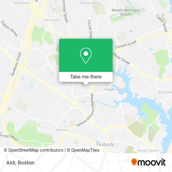Aldi map