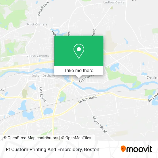Ft Custom Printing And Embroidery map