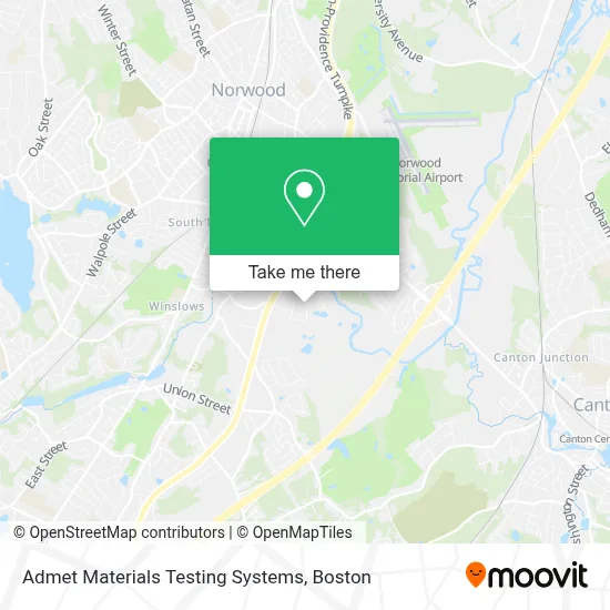 Admet Materials Testing Systems map