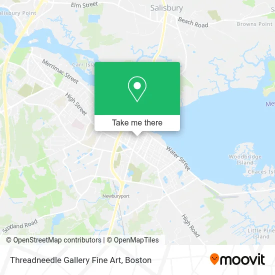 Threadneedle Gallery Fine Art map
