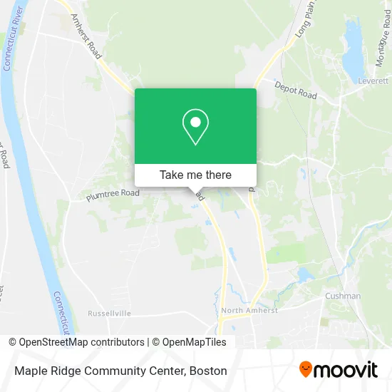 Maple Ridge Community Center map