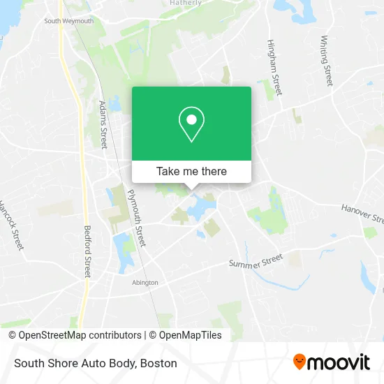 South Shore Auto Body map
